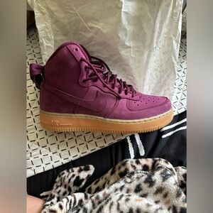 Nike Air Force 1 High WB GS ‘Bordeaux’